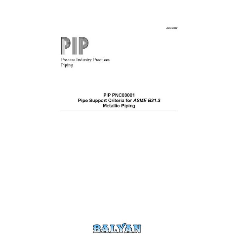  Pipe Support Criteria For ASME B31 3 Metallic Piping 