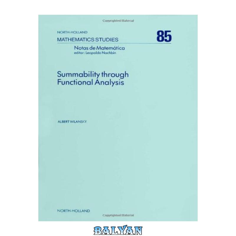 Summability through functional analysis