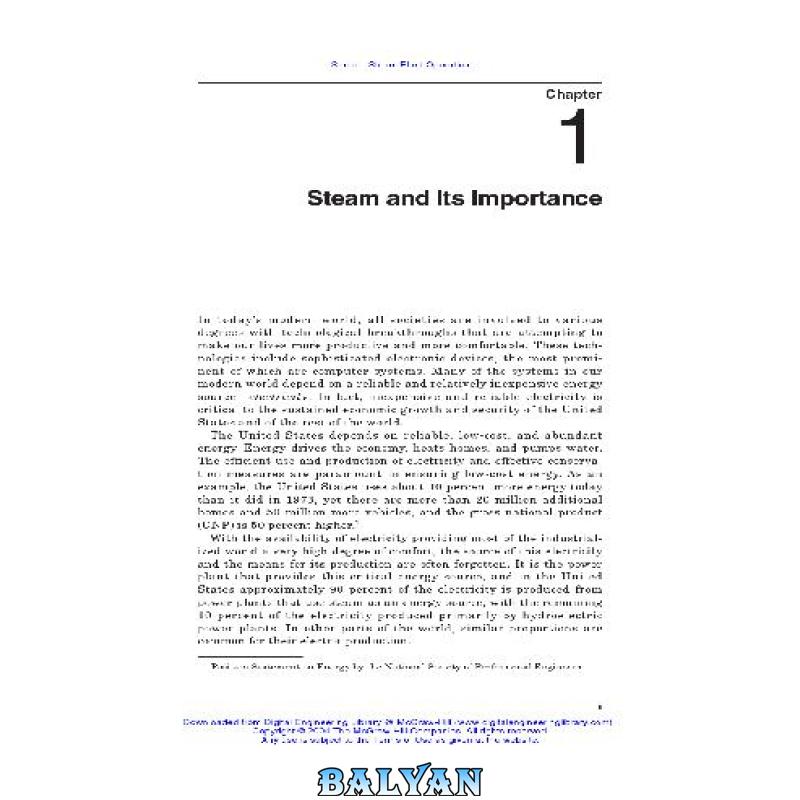 Steam Plant Operation