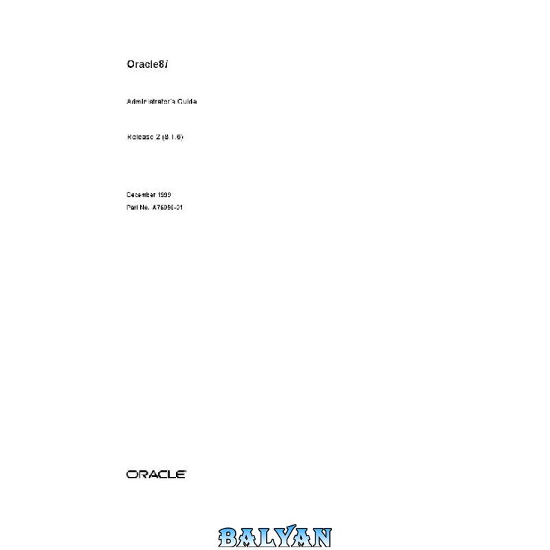 Oracle 8i Admin Guide