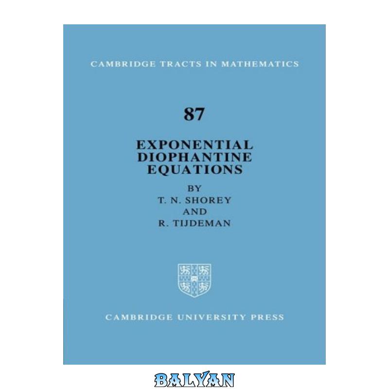 c741c0a48691d09730d8fb923c502442.jpg دانلود کتاب Exponential diophantine equations - تصویر 1
