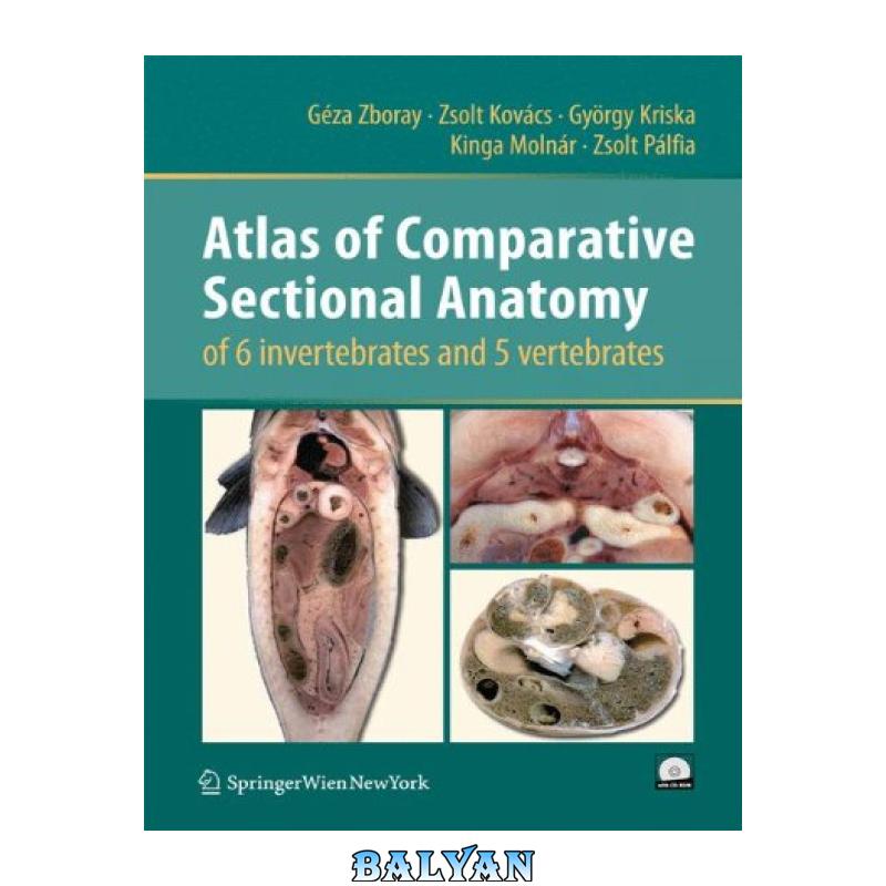 a5a92a625416b6df6c2021db0c03160e.jpg دانلود کتاب Atlas of Comparative Sectional Anatomy of 6 invertebrates and 5 vertebrates - تصویر 1