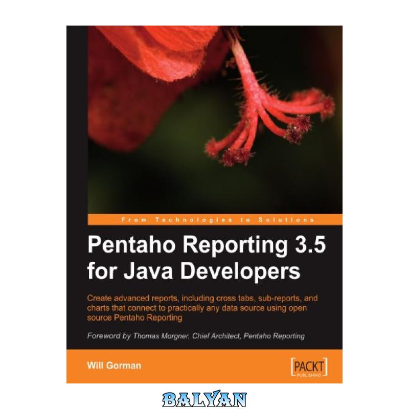 afb9fdbe2c732cd20333858db8b74153.jpg دانلود کتاب Pentaho Reporting 3.5 for Java Developers - تصویر 1