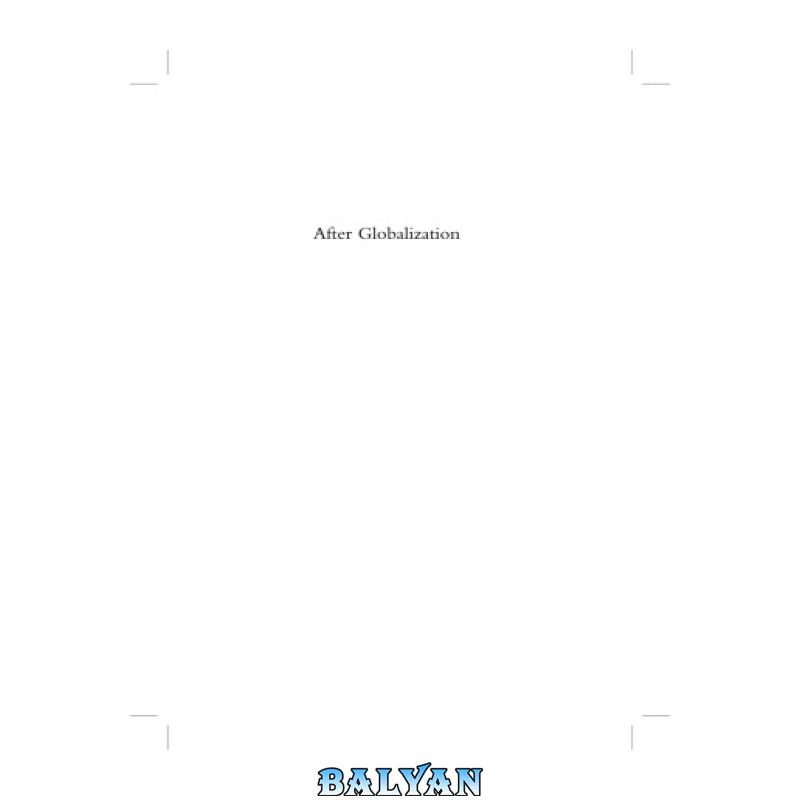 74ed58e8c41217bbf78b6b5da2202b49.jpg دانلود کتاب After Globalization - تصویر 1