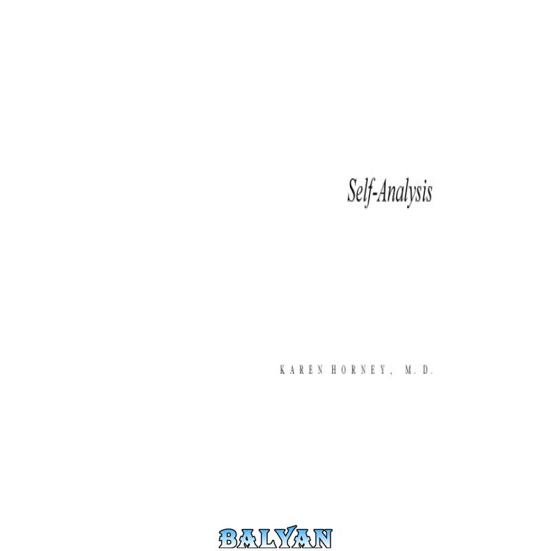 c332a3cb1d8c506145baff4751ed9f53.jpg دانلود کتاب Self-Analysis - تصویر 1